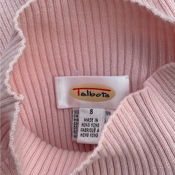 Talbots Mockneck Ribbed Sweater - Size L - Picture 4 of 4